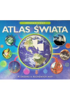Interaktywny atlas świata - Jen Green - książka  wyd. 2012