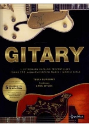 Gitary Ilustrowany katalog - Terry Burrows - książka  wyd. 2014
