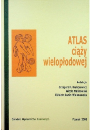 Atlas ciąży wielopłodowej - książka  wyd. 2008