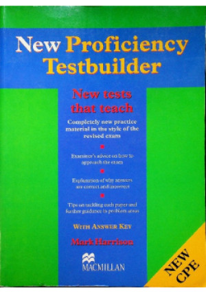 New Proficiency Testbuilder with Answer Key - M. Harrison - książka  wyd. 2006