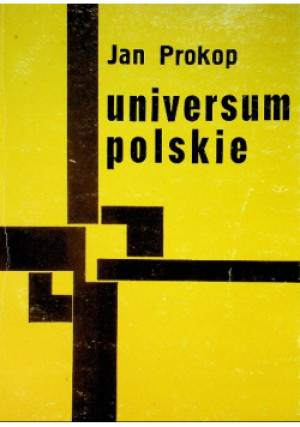 Uniwersum polskie - Jan Prokop - książka historyczna wyd. 1993