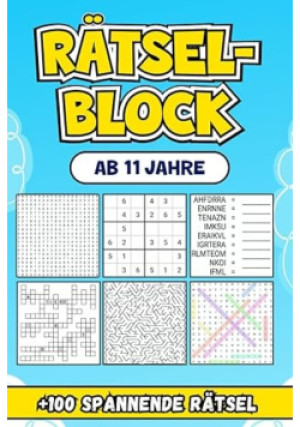 Ratselblock Ab 11 Jahre - książka  wyd. 2024