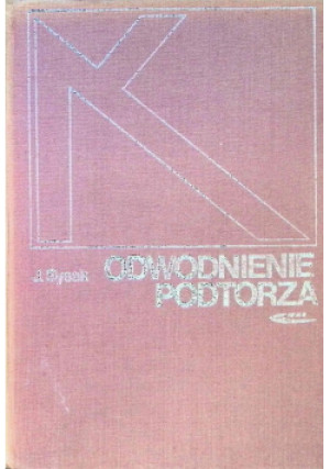 Odwodnienie podtorza - Jan Sysak - książka  wyd. 1980