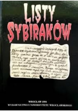 Listy Sybiraków - Janina Wołczuk - książka  wyd. 1994