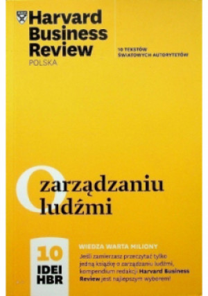 O zarządzaniu ludźmi - książka  wyd. 2012