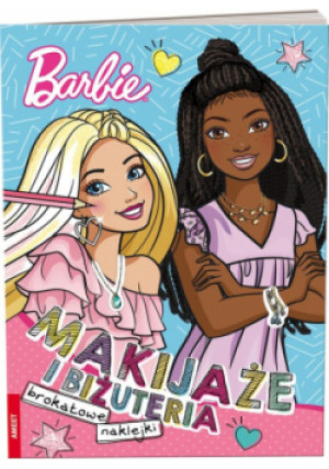 Mattel Barbie Makijaże i biżuteria - książka  wyd. 2023