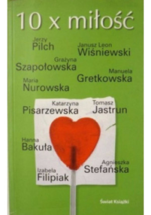 10 x miłość - książka  wyd. 2019