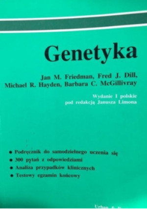 Genetyka - Jan M. Friedman - książka  wyd. 1997