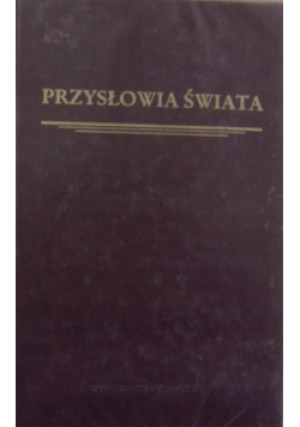 Przysłowia świata - Danuta  Masłowska - książka historyczna wyd. 1998