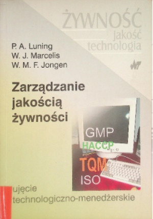 Zarządzanie jakością żywności - książka  wyd. 2005