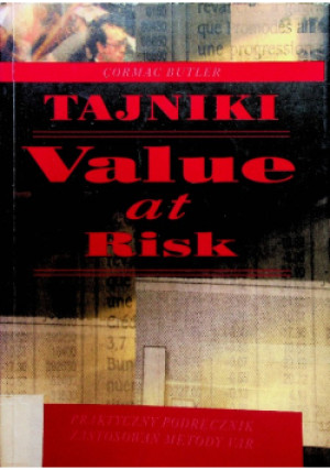 Tajniki Value at Risk - Cormac Butler - książka  wyd. 2001