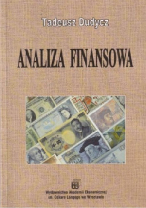 Analiza finansowa - Tadeusz Dudycz - książka  wyd. 2000