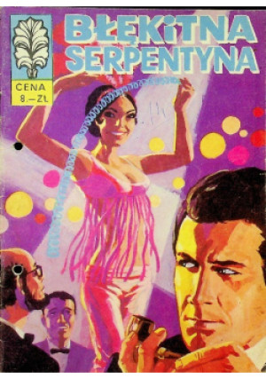 Błękitna serpentyna Nr 14 - książka  wyd. 1971