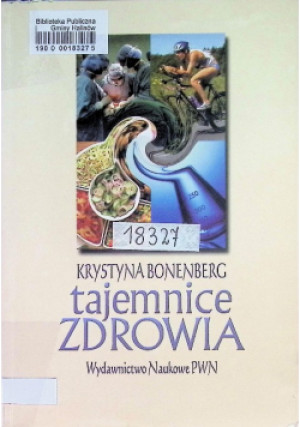 Tajemnice zdrowia - Krystyna Bonenberg - książka  wyd. 2000