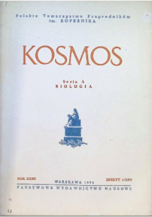 Kosmos Nr 4 / 74 - książka  wyd. 1974