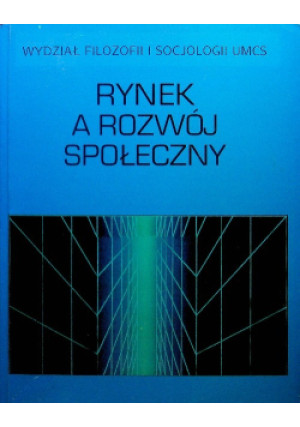 Rynek a rozwój społeczny - książka  wyd. 1998