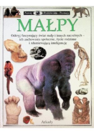 Małpy - Ian Redmond - książka  wyd. 1998