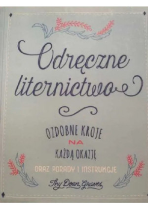 Odręczne liternictwo - Doan Graves Thy - książka  wyd. 2018