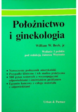 Położnictwo i ginekologia - William W. Beck - książka  wyd. 1995