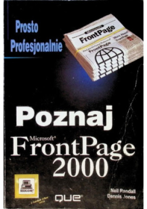 Poznaj Front Pagr 2000 - Dennis Jones, Neil Randall - książka  wyd. 2000