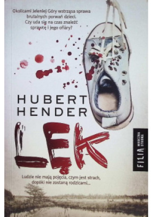 Lęk - Hubert Hender - książka  wyd. 2017