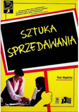 Sztuka sprzedawania - Tom Hopkins - książka  wyd. 1999