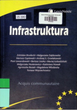 Infrastruktura - Zdzisław Brodecki - książka  wyd. 2004