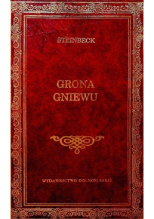 Grona Gniewu - John Steinbeck - książka  wyd. 1993