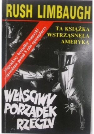 Właściwy porządek rzeczy - Rush Limbaugh - książka  wyd. 1996