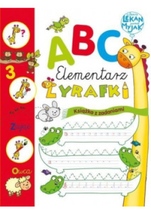 ABC Elementarz Żyrafki - książka  wyd. 2019