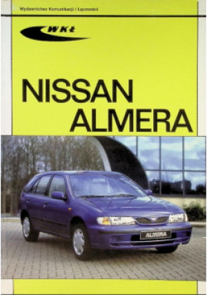 Nissan almera - książka  wyd. 2000