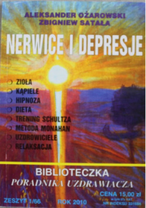 Nerwice i depresje - Aleksander Ożarowski - książka  wyd. 2000
