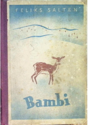 Bambi 1946 r. - Feliks Salten - książka  wyd. 1946