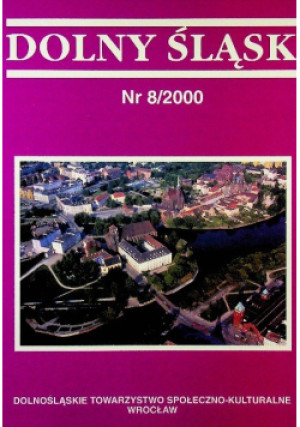 Dolny Śląsk Nr 8 / 00 - książka  wyd. 2000