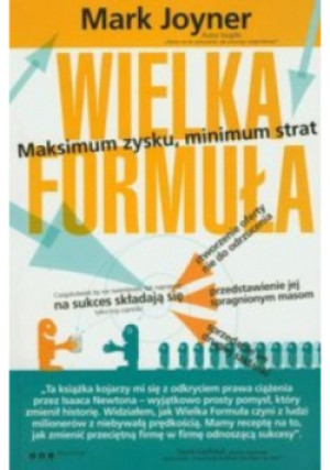 Wielka Formuła - Mark Joyner - książka  wyd. 2008