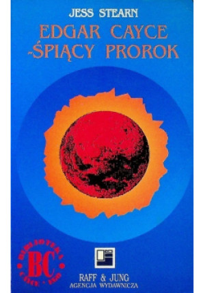 Edgar Cayce śpiący prorok - Jess Stearn - książka  wyd. 1992