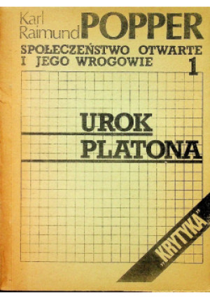 Urok Platona Tom 1 - Karl Raimund - książka  wyd. 1987