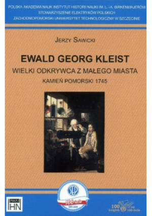 Ewald Georg Kleist - Jerzy Sawicki - książka historyczna wyd. 2018