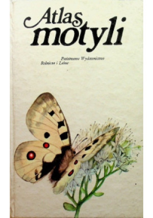 Atlas motyli - Josef Moucha - książka  wyd. 1979