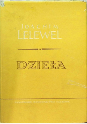 Lelewel Dzieła Tom V - Joachim Lelewel - książka  wyd. 1972