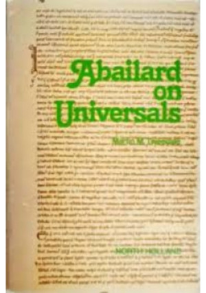 Abailard on universals - Martin M. Tweedale - książka  wyd. 1976