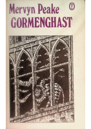 Gormenghast - Mervyn Peake - książka historyczna wyd. 1990