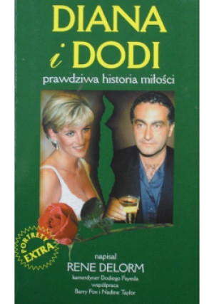 Diana i Doni prawdziwa historia miłości - Rene Delorm - książka  wyd. 1998