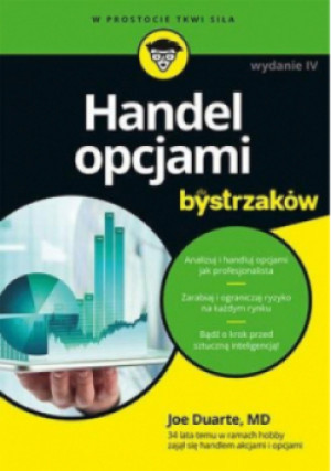 Handel opcjami dla bystrzaków - Joe Duarte - książka  wyd. 2023