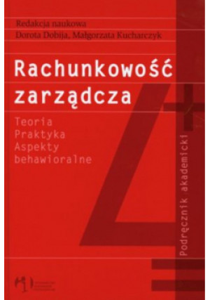 Rachunkowość zarządcza - Dorota Dobija - książka  wyd. 2009