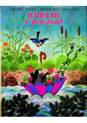 Krecik i parasol - Hana Doskocilova, Zdenek Miler - książka  wyd. 2002