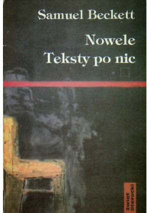 Nowele. Teksty po nic - Samuel Beckett - książka  wyd. 1995
