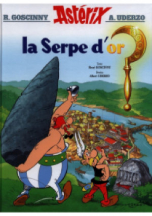 Asterix La serpe d'or - Albert Uderzo, Rene Goscinny - książka  wyd. 2021