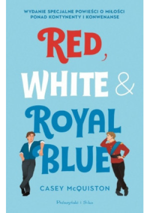 Red White & Royal Blue - Casey McQuiston - książka  wyd. 2023
