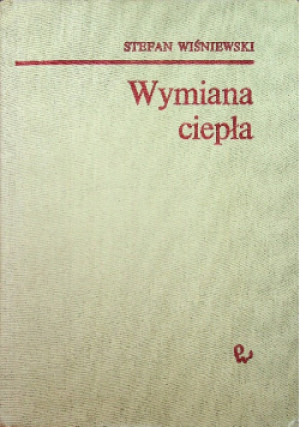 Wymiana ciepła - Stefan Wiśniewski - książka  wyd. 1979